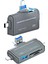 Metrashop 7in1 Micro Usb, Type C, Iphone 15, 14, 13, 12, 11 Pro,pro Max Uyumlu, Multi, Kart Okuyucu, Otg, Sd Tf USB Dönüştürücü 1
