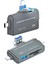 Metrashop 7in1 Micro Usb, Type C, Iphone 15, 14, 13, 12, 11 Pro,pro Max Uyumlu, Multi, Kart Okuyucu, Otg, Sd Tf USB Dönüştürücü 3