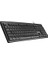 Metrashop KB-1002 Siyah USB Q Standart Klavye 2
