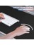 Metrashop Süper Kalite 90X40 Büyük Boy Xxl Mouse Pad Kauçuk Alt Taban, Yumuşak Kumaş Oyuncu Mousepad, Bilgisayar ve Dizüstü Bilgisayar Uyumlu 90 40 Mouse Pad (Düz Siyah) 2