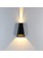 Metrashop Malta 6 W (2X3W) Çift Taraflı LED Modern Dış ve Iç Mekan Aplik Aydınlatma Lamba IP54 Duvar Lambası 3