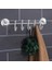 Metrashop Vidalı Askılık 5'li Metal Banyo Lavabo Sağlam Aparat Krom Askılık Elbise Havlu Asma Askı 2
