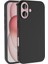 Uyumlu Apple iPhone 16 Kılıf Lsr Lansman Kapak Siyah 1