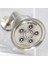Metrashop Fırçalanmış Nikel S-2005-HB-BN Otel Anystream Yüksek Basınçlı Duş Başlığı-2.5 M Ayarlanabilir Yedek Banyo Duş Başlığı 2