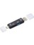 Metrashop Plus PX-5068 Micro Usb/type C To Micro Sd Otg Çevirici, Otg 3in1 Type-C ve Micro USB Tf Çevirici Dönüştürücü Kart Okuyucu 3