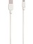 Metrashop CP-AB50 50CM Micro USB 2.4A Hızlı Şarj ve Data Kablosu Beyaz 1