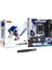 Metrashop B760M Phantom Gaming Sonic Wifi Rgb Micro Atx Anakart Intel LGA1700, Ddr5, 3x M.2 Ssd, 8k 60Hz, USB Type-C, Wifi 6e 1