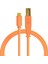 Metrashop Techtools Chroma Cables Usb-C To B - 1.5mt | Neon Orange 1