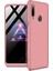 Samsung Galaxy A20S Için Kılıf Double Dip 360 Protective Rose Gold [Samsung Galaxy A20S ile Uyumlu Kılıf - Rose Gold] 1