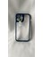 Metrashop iPhone 13 Pro Max ile Uyumlu Köşeleri Renkli Şeffaf Kamera Çerçeve Korumalı Ice Silikon Telefon Kılıfı,esnek Ince Geliştirilmiş Dayanıklı Darbe Karşıtı Koruyucu Yeni Nesil Tasarım(Lacivert) 1