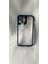 Metrashop iPhone 13 Pro Max ile Uyumlu Köşeleri Renkli Şeffaf Kamera Çerçeve Korumalı Ice Silikon Telefon Kılıfı,esnek Ince Geliştirilmiş Dayanıklı Darbe Karşıtı Koruyucu Yeni Nesil Tasarım(Lacivert) 2