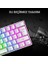 Metrashop Blic Oyuncu Klavyesi Rgb Klavye 20 Modlu Ayarlanabilir Renk Seçeneği Rgb Suya ve Toza Dayanıklı Klavye Oyun Klavyesi Oyuncu Klavye Mekanik Klavye Aydınlatmalı Klavye Mavi Switch (Beyaz) 2
