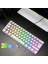 Metrashop Blic Oyuncu Klavyesi Rgb Klavye 20 Modlu Ayarlanabilir Renk Seçeneği Rgb Suya ve Toza Dayanıklı Klavye Oyun Klavyesi Oyuncu Klavye Mekanik Klavye Aydınlatmalı Klavye Mavi Switch (Beyaz) 3