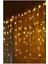 Metrashop LED Perde Işık Fişli Özel Günler Baby Shower Kutlama Doğumgünü Dekoratif 12 Saçaklı 216 LED Lambalı 3 * 2 Metre 2