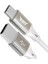 Metrashop BL71 USB To Type-C 2.4A 1.2m Örgülü Data ve Şarj Kablosu (Beyaz) 3