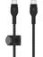 Metrashop Macbookpro, Ipadpro, GALAXYS22, Ultra, Plus - Siyah Gibi Cihazlar Için Power Delivery Pd ile Hızlı Şarj Için Boostchargepro Flex Örgülü Usb-C - Usb-C Kablosu 1m Usb-If Onaylı 1