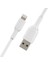 Metrashop Örgülü Lightning Kablosu (Iphone, Ipad, Airpod'lar Için Boost Charge Lightning - USB Kablosu) Mfi Sertifikalı iPhone Şarj Kablosu, Örgülü Lightning Kablosu (2 M, Beyaz) 2