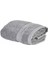 Metrashop Home Comfort Touch Düz %100 Pamuk Havlu Gri 30X50 cm 1