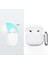 Metrashop Airpods 4 ile Uyumlu Kılıf 4. Nesil Airp-Ods Kılıf 2024 Professional Termoplastik Soft Kancalı Tam Kaplayan Halcyon Kılıf Airpods 4 ile Uyumlu Kılıf 2