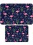 Metrashop Sevimli Tasarımlı Mikrofiber Banyo Paspası, Kaymaz Taban, Makinede Yıkanabilir (382_BPSM, 2'li Takım 40 x 60_50 x 80) 1