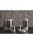 Metrashop Trading Primanova M-SAS04-09 Lima Xl 5 Parça Banyo Takımı Seti Bej 1
