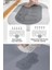 Metrashop Banyo Paspası Süper Su Emici Kaymaz Tabanlı Paspas Banyo Paspası Oval Diatomit Paspas Süper Emici Paspas Oval (60 x 39 cm ) (Gri) 3