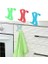 Metrashop It Pratik Kolay Taşımabilir Havlupan 2 Kancalı Banyo Askısı 3
