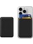 Metrashop iPhone ile Uyumlu Magsafe Özellikli Silikon Lansman Cüzdan Kılıf iPhone 15 Pro Max/15 Plus/15 Pro/15, 14 Pro Max/14 Plus/14 Pro/14, 13 Pro Max/13 Pro/13, 12 Pro Max/12 Pro/12 (Siyah) 3
