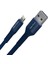 Metrashop C40 Lightning To Usb-A 12W Hızlı Şarj ve Data Kablosu 1.2m Navy 1