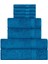 Metrashop Mürdüm Madame D'or Paris, Lüks 2 Banyo Havlusu, 2 El Havlusu ve 4 Mutfak Havlusu, Ring Pamuklu Banyo Için Yüksek Emici Havlu, Duş Havlusu 8 Parça Havlu Seti (Okyanus Mavi) 2