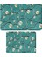 Metrashop Sevimli Tasarımlı Mikrofiber Banyo Paspası, Kaymaz Taban, Makinede Yıkanabilir, Banyo Halısı (74_BPSM, 2'li Takım) 3