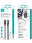 Metrashop US-SJ524 Örgülü 1.2m Type-C To Type-C 100W Pd Hızlı Şarj ve Data Kablosu Amz 2