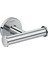 Metrashop Logis Universal Havlu Askısı (Çift Kanca, Banyo Aksesuarı) Krom 1
