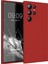 Matte Silicone Samsung Galaxy S24 Ultra Için Kılıf Kırmızı [Samsung Galaxy S24 Ultra ile Uyumlu Kılıf - Kırmızı] 1