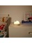 Metrashop Kornsno LED Gece Lambası Beyaz Tavşan Pil Kumandalı 004.337.20 1
