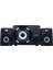 Metrashop SP-214 11W Rms 7 Farklı Renk Titreşimli LED 2+1 Multimedia Speaker Hoparlör (DK-AC-SP214) 1