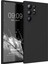 Matte Silicone Samsung Galaxy S23 Ultra Için Kılıf Siyah [Samsung Galaxy S23 Ultra ile Uyumlu Kılıf - Siyah] 1