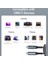Metrashop 240W USB 4.0 Kablosu, LED Ekranlı, Tunderbolt 40GBPS 8K@60Hz Pd Tip C Kablosu, USB C - USB C Erkek - Erkek Kablo Kablosu Bilgisayar Type-C Laptop Pad Hub Için 1 Metre ZR850 3