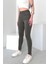 Kadın Açık Haki Süper Skinny Fit Esnek Likralı Yüksek Bel Jean Kot Pantolon JENNİE-2009 3