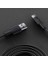 Metrashop 12W Usb-A To Type-C Silikon Hızlı Şarj ve Data Kablosu Siyah 2 Metre 2