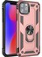 Apple iPhone 11 Pro (5.8'') Için Kılıf Military Ring Holder Rose Gold [Apple iPhone 11 Pro ile Uyumlu Kılıf - Rose Gold] 1