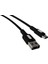 Metrashop Coral USB A-C Hızlı Şarj Kablosu, Siyah Kablo, Beyaz/siyah Uçlar (120 Cm) 2