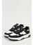 BNI-11509 Unisex Sneaker Ayakkabı Beyaz Siyah 36-40 1