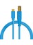 Metrashop Techtools Chroma Cables Usb-C To B - 1.5mt | Blue 1
