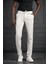 Slimfit Beli Lastikli ve Iplikli Likralı Çizgili Jogger Pantolon 2