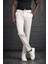 Slimfit Beli Lastikli ve Iplikli Likralı Çizgili Jogger Pantolon 3
