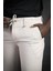 Slimfit Beli Lastikli ve Iplikli Likralı Çizgili Jogger Pantolon 5