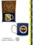 Lisanslı Kupa Lacivert Logolu Mug Hediyelik Ahşap Kutulu 1