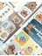 Capybara Karakterleri Capybara Sticker Albümü 16 Sayfa Kahverengi Renk Defter Sticker 5