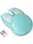 Mofii Wireless Mouse Renkli Tavşan Tasarım Kablosuz Sessiz Bilgisayar Notebook Laptop Için Fare USB Nano Receiver Mouse Tak Çalıştır 9.2cm x 6cm (Turkuaz) 1